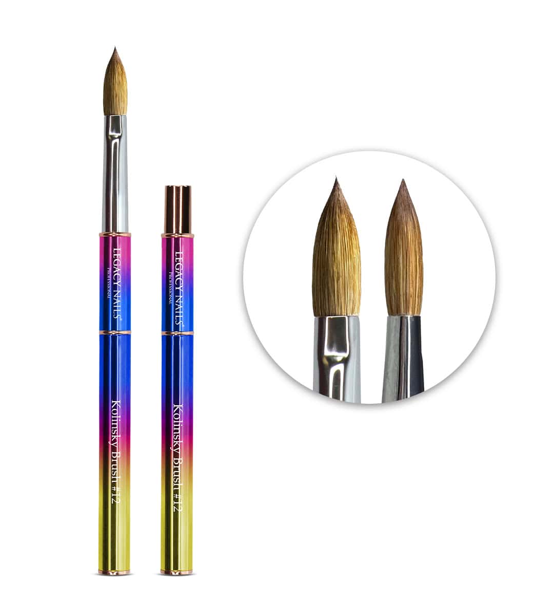 MULTICOLOR Kolisnky Nail Brush #12