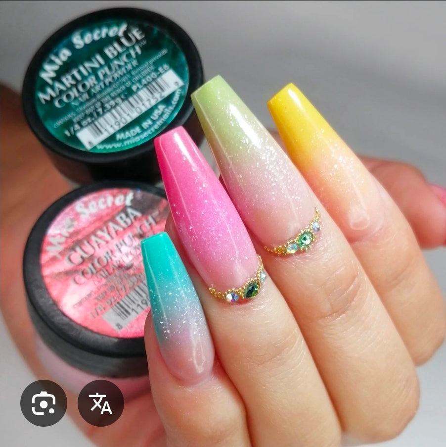 Powder colletion 6 pcs "Punch" Mia secret