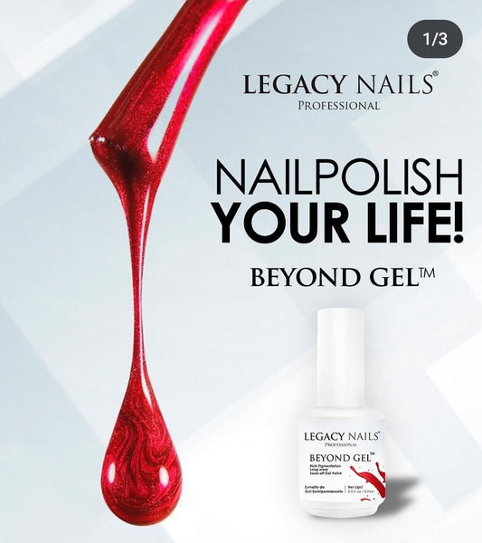 Gel Beyond rojo "Delia"