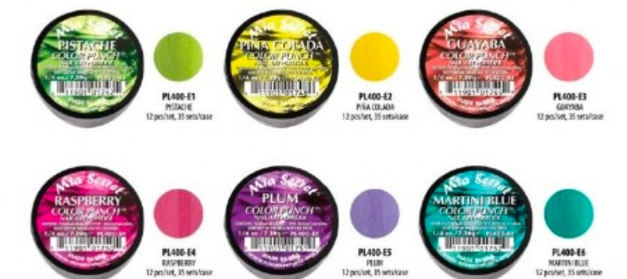 Powder colletion 6 pcs "Punch" Mia secret