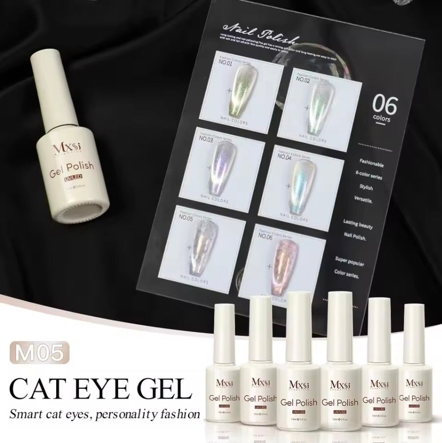 Gel cat eye 6 colors
