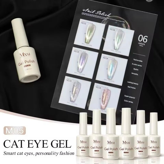 Gel cat eye 6 colors